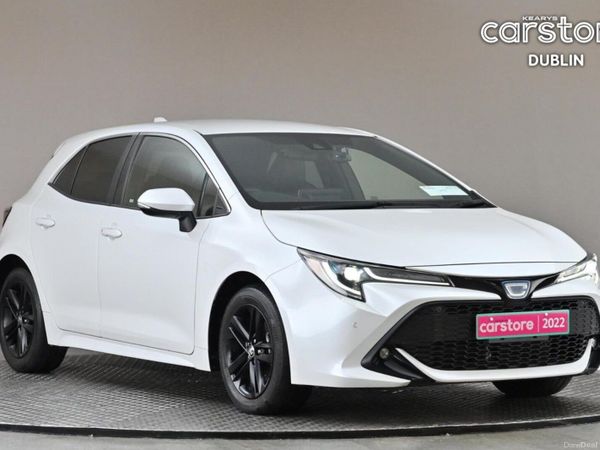 Toyota Corolla Hatchback, Petrol Hybrid, 2022, White