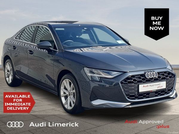 Audi A3 Saloon, Petrol, 2024, Grey