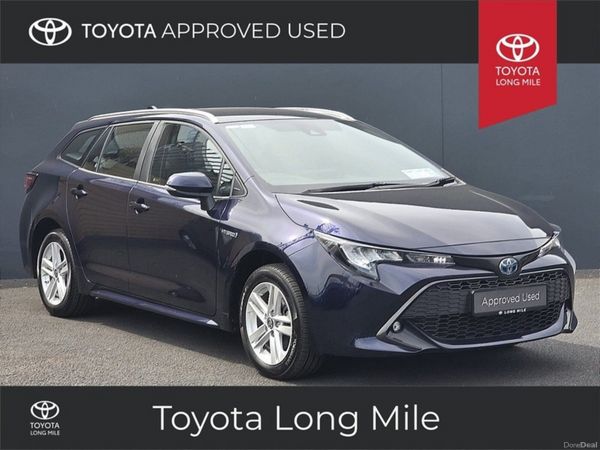 Toyota Corolla Estate, Petrol Hybrid, 2021, Blue
