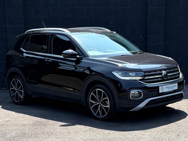 Volkswagen T-Cross Hatchback, Petrol, 2021, Black