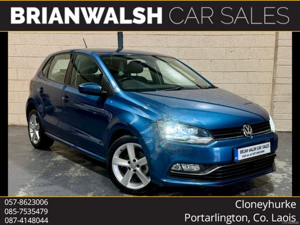 Volkswagen Polo Hatchback, Petrol, 2017, Blue