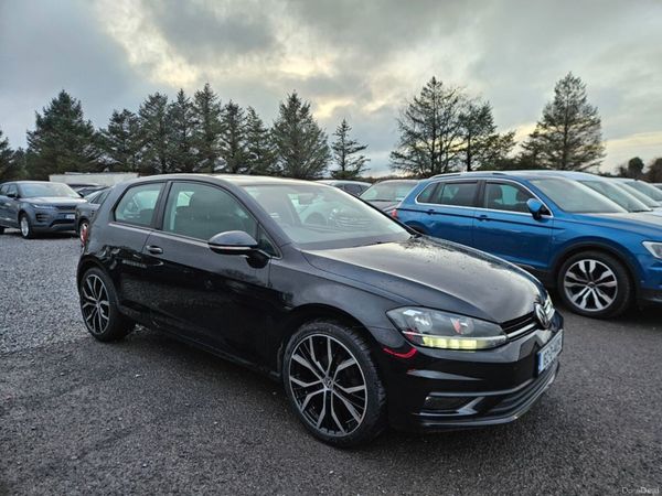 Volkswagen Golf Hatchback, Diesel, 2018, Black