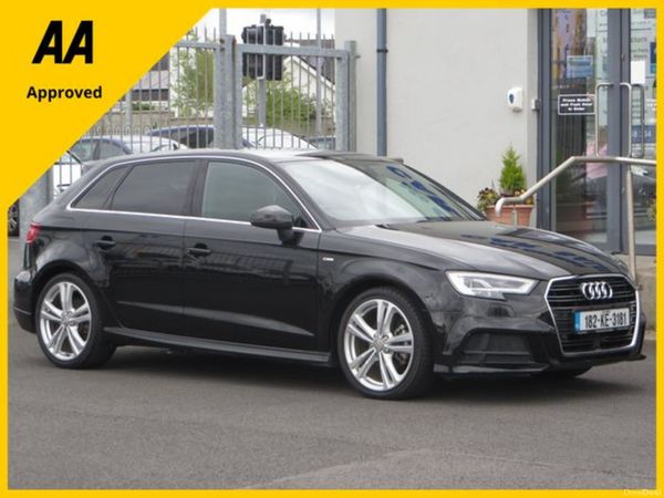 Audi A3 Hatchback, Petrol, 2018, Black