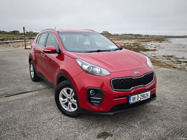 Kia Sportage MPV, Diesel, 2018, Red