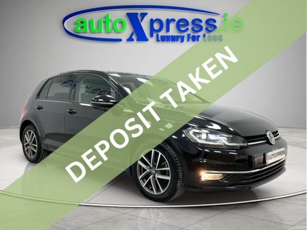 Volkswagen Golf Hatchback, Petrol, 2018, Black