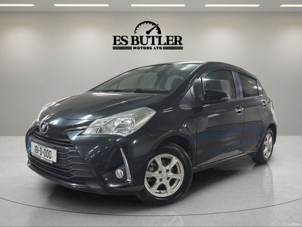 Toyota Yaris Hatchback, Petrol, 2018, Black