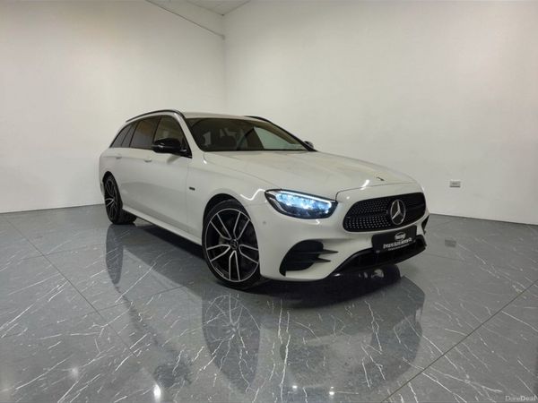 Mercedes-Benz E-Class Estate, Diesel Plug-in Hybrid, 2021, White