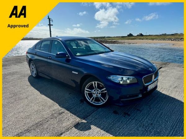 BMW 5-Series Saloon, Diesel, 2015, Blue