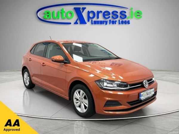 Volkswagen Polo Hatchback, Petrol, 2020, Orange