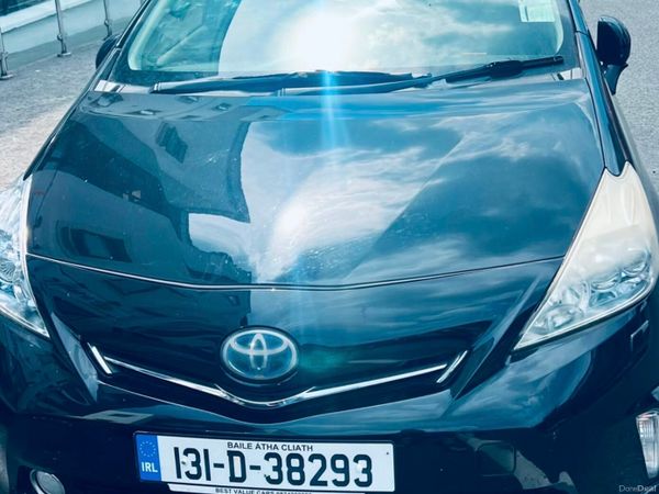 Toyota Prius MPV, Petrol Hybrid, 2013, Black