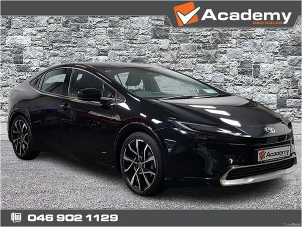 Toyota Prius Hatchback, Petrol Hybrid, 2023, Black