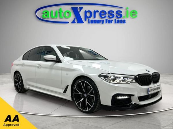 BMW 5-Series Saloon, Diesel, 2019, White