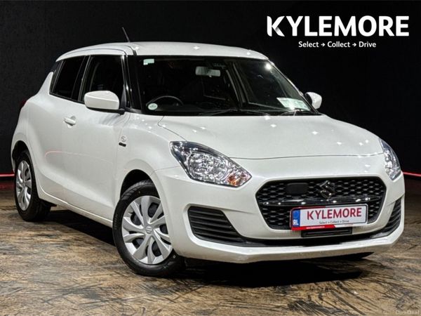 Suzuki Swift Hatchback, Petrol Hybrid, 2023, White