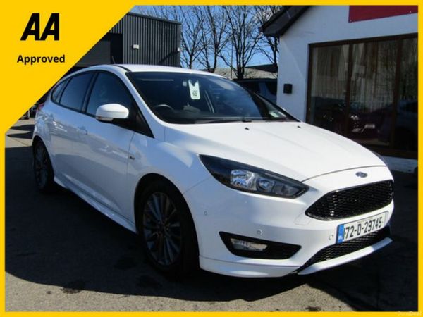 Ford Focus Hatchback, Petrol, 2017, White
