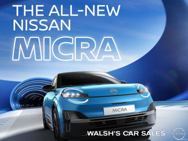 Nissan Micra Hatchback, Electric, 2026, White