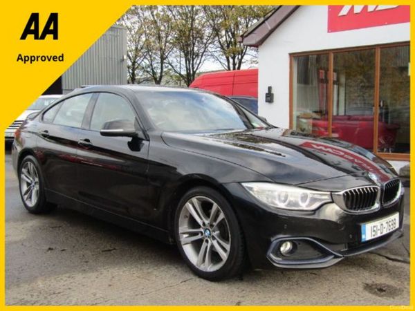 BMW 4-Series Saloon, Diesel, 2015, Black
