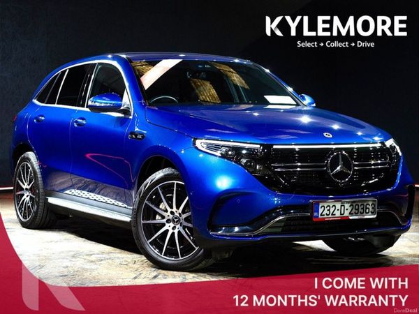 Mercedes-Benz EQC SUV, Electric, 2023, Blue