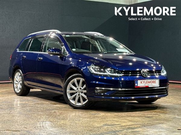 Volkswagen Golf Estate, Petrol, 2020, Blue
