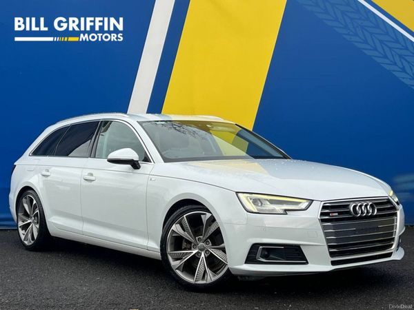 Audi A4 Estate, Petrol, 2017, White