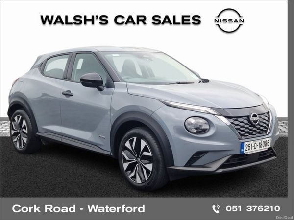 Nissan Juke SUV, Petrol Hybrid, 2025, Grey