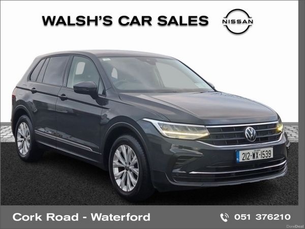 Volkswagen Tiguan Estate, Petrol, 2021, Grey