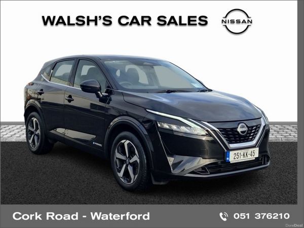 Nissan Qashqai SUV, Petrol, 2025, Black