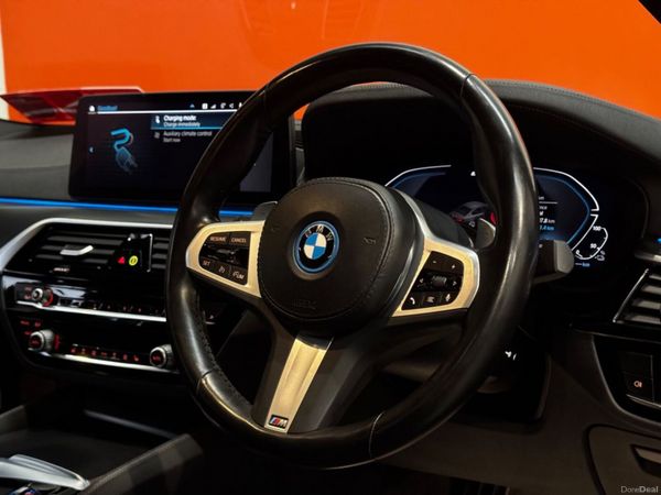 BMW 5-Series Saloon, Petrol Plug-in Hybrid, 2022, Grey