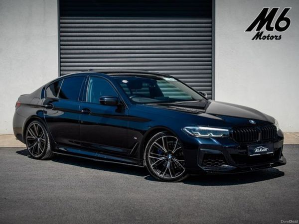 BMW 5-Series Saloon, Diesel, 2020, Black