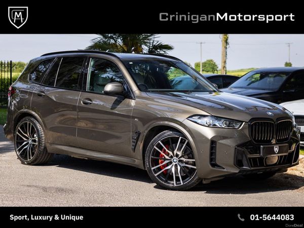 BMW X5 SUV, Petrol Plug-in Hybrid, 2024, Green