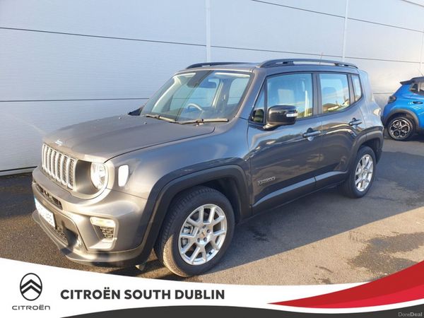 Jeep Renegade SUV, Petrol Hybrid, 2024, Grey