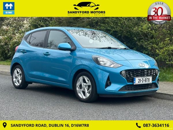Hyundai i10 Hatchback, Petrol, 2021, Blue