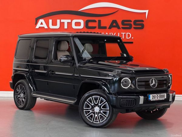 Mercedes-Benz G-Class Estate, Electric, 2026, Green