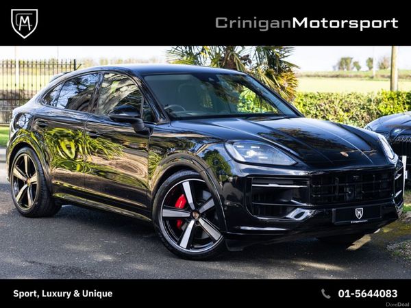 Porsche Cayenne Coupe, Petrol Hybrid, 2025, Black