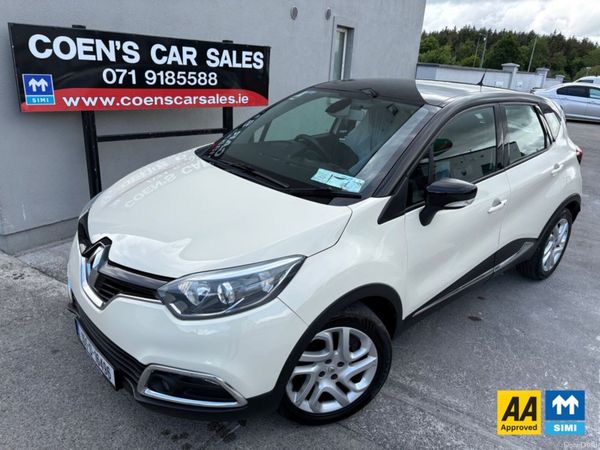 Renault Captur Hatchback, Diesel, 2015, White