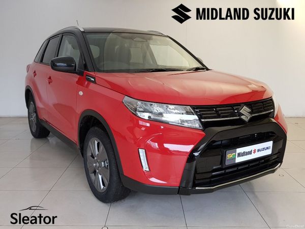 Suzuki Vitara SUV, Petrol Hybrid, 2025, Red