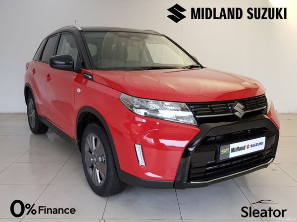 Suzuki Vitara SUV, Petrol Hybrid, 2026, Red