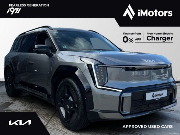 Kia EV9 SUV, Electric, 2026, Grey