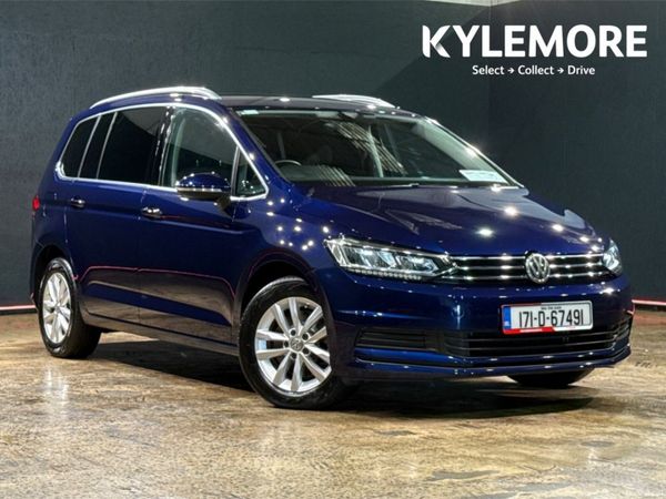 Volkswagen Touran MPV, Petrol, 2017, Blue