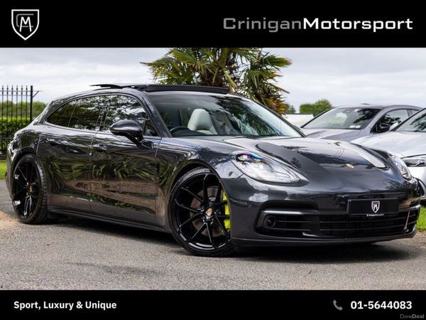 Porsche Panamera Estate, Petrol Plug-in Hybrid, 2019, Grey