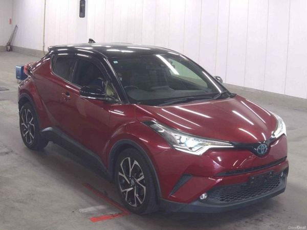 Toyota C-HR SUV, Petrol Hybrid, 2019, Red
