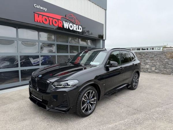 BMW X3 SUV, Petrol Plug-in Hybrid, 2024, Black