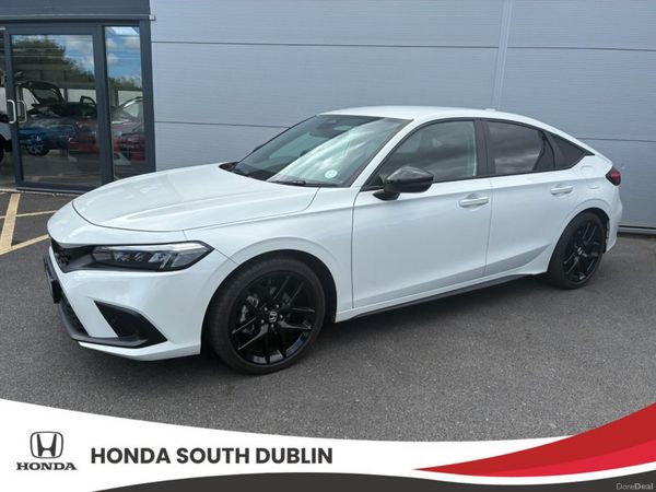Honda Civic Hatchback, Petrol Hybrid, 2026, White