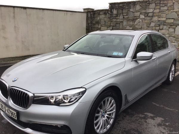BMW 7-Series Saloon, Diesel, 2018, Silver