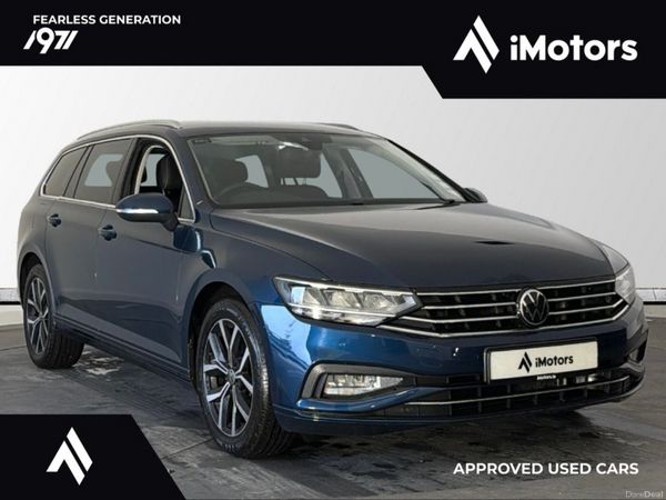 Volkswagen Passat Estate, Petrol, 2021, Blue