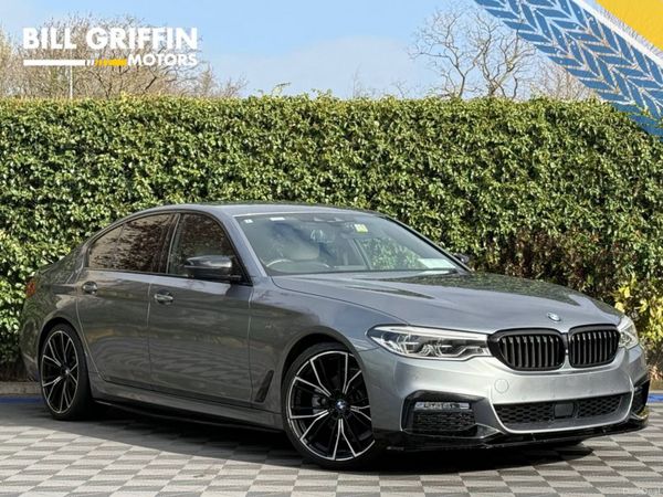 BMW 5-Series Saloon, Diesel, 2018, Grey
