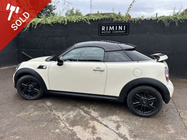 Mini Coupe Coupe, Petrol, 2014, White