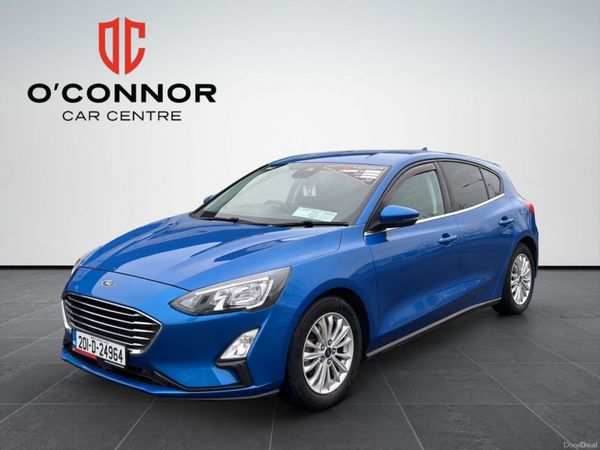 Ford Focus Hatchback, Diesel, 2020, Blue