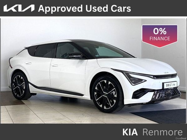 Kia EV6 SUV, Electric, 2026, White