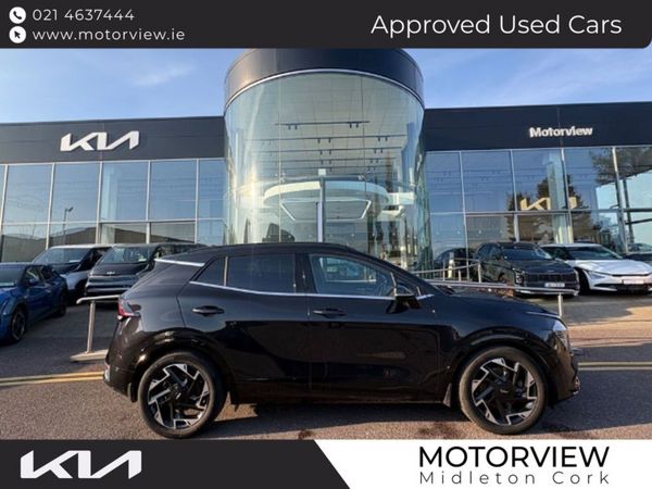 Kia Sportage SUV, Diesel Hybrid, 2024, Black