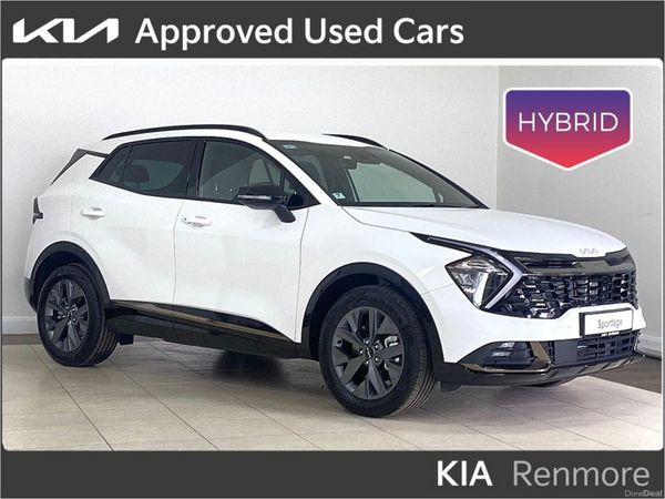 Kia Sportage SUV, Petrol Hybrid, 2026, White